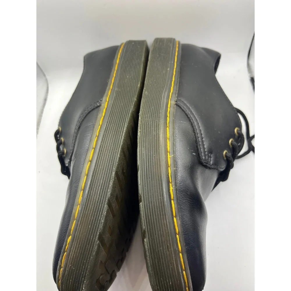 Dr Martens 1461 ZAVALA Black Leather Oxford Shoes Mens Womens UK 8 EU‎ 42 US 10